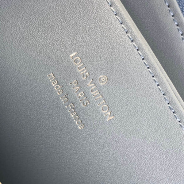 LV Zippy Wallet Lake Blue - Image 7