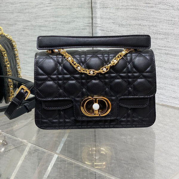 Small Dior Jolie Top Handle Bag black - Image 2