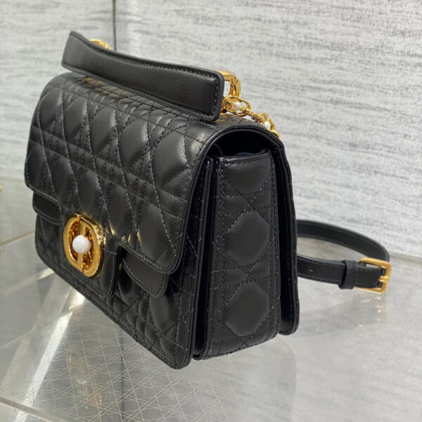 Small Dior Jolie Top Handle Bag black - Image 3