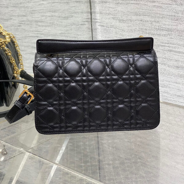 Small Dior Jolie Top Handle Bag black - Image 4