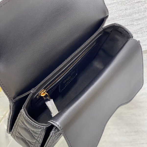 Small Dior Jolie Top Handle Bag black - Image 7