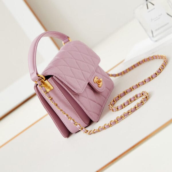 Chanel Small Handbag(high-end grade) White - Image 3