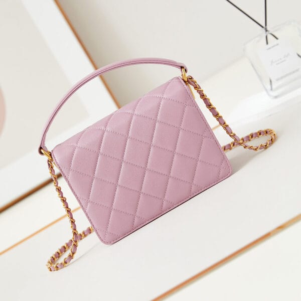 Chanel Small Handbag(high-end grade) White - Image 4