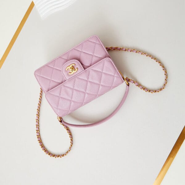 Chanel Small Handbag(high-end grade) White - Image 5