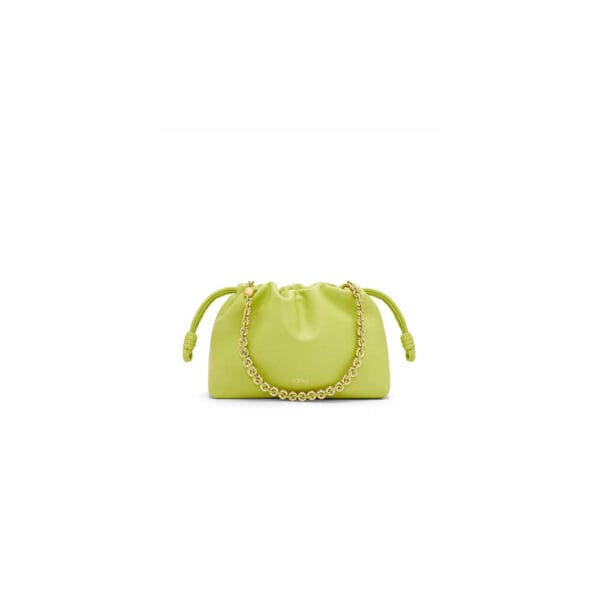 Loewe Medium Flamenco purse in mellow nappa lambskin Yellow