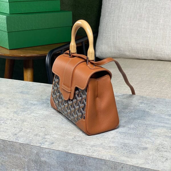 Goyard Saïgon Souple Mini Bag Khaki - Image 3