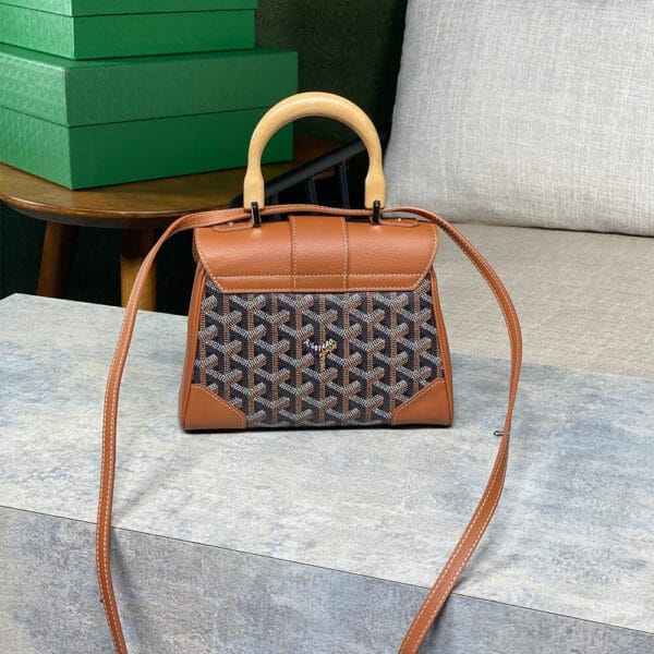 Goyard Saïgon Souple Mini Bag Khaki - Image 4