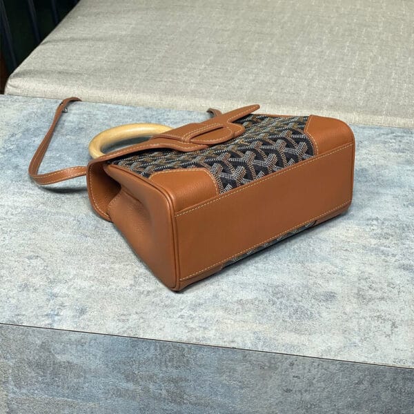 Goyard Saïgon Souple Mini Bag Khaki - Image 5