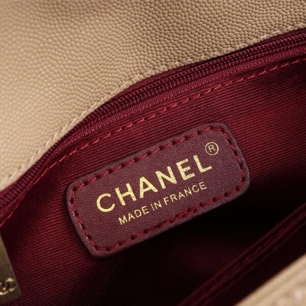 Chanel Coco handle flap shoulder bag PM Lake Blue - Image 7