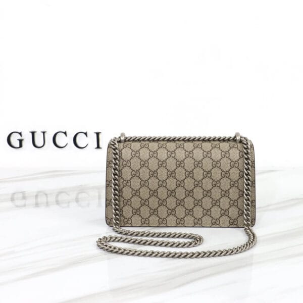 DIONYSUS SMALL GG RECTANGULAR BAG Beige - Image 4