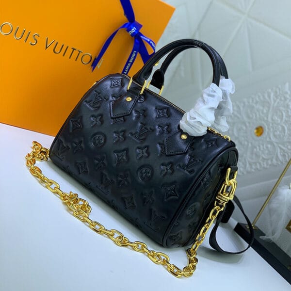 Louis Vuitton SPEEDY BANDOULIERE 22 black - Image 3