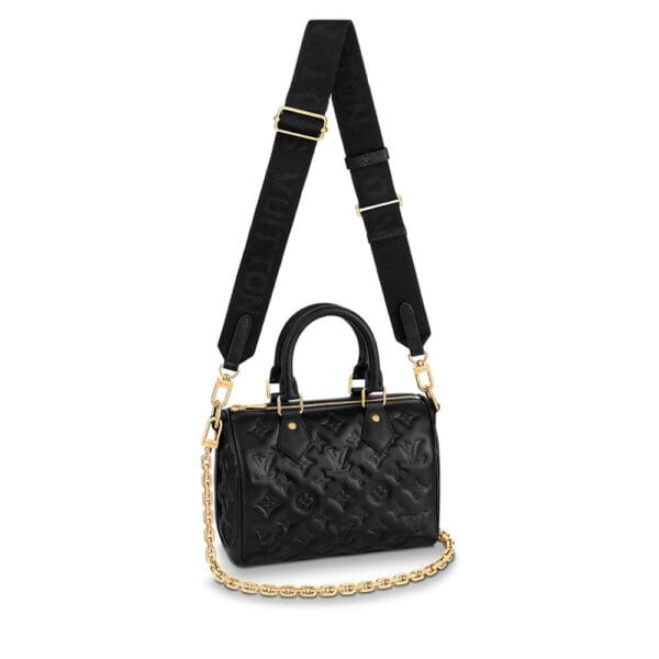 Louis Vuitton SPEEDY BANDOULIERE 22 black