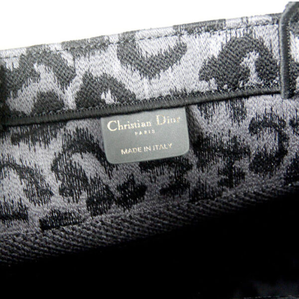 SMALL DIOR BOOK TOTE black - Image 7