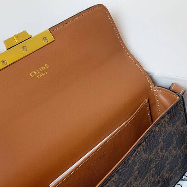CELINE TRIOMPHE SHOULDER BAG black - Image 8