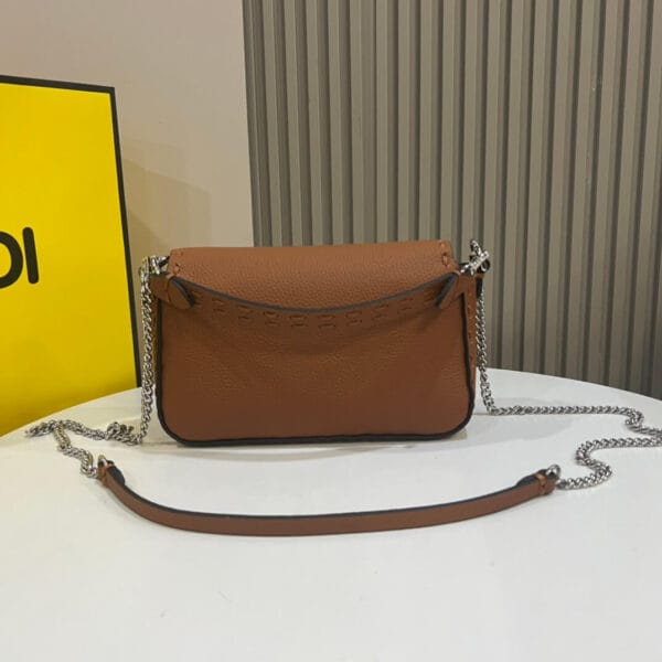 Fendi Mini Baguette Khaki - Image 4