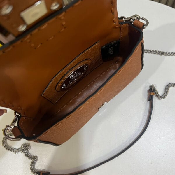 Fendi Mini Baguette Khaki - Image 8
