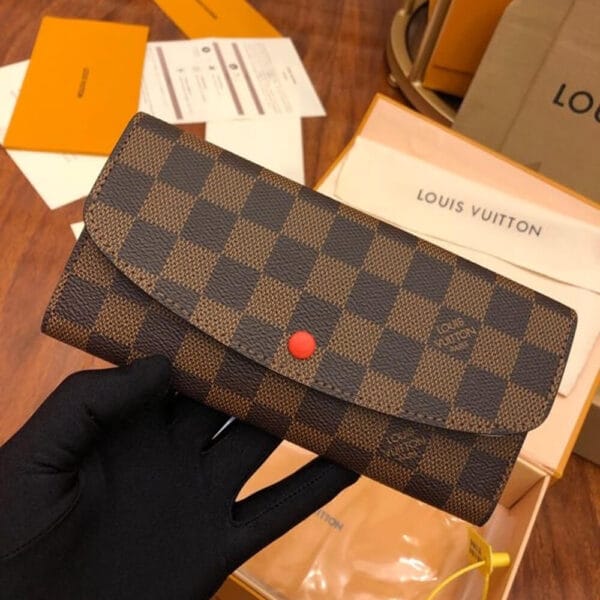 Louis Vuitton Emilie Wallet Beige - Image 2