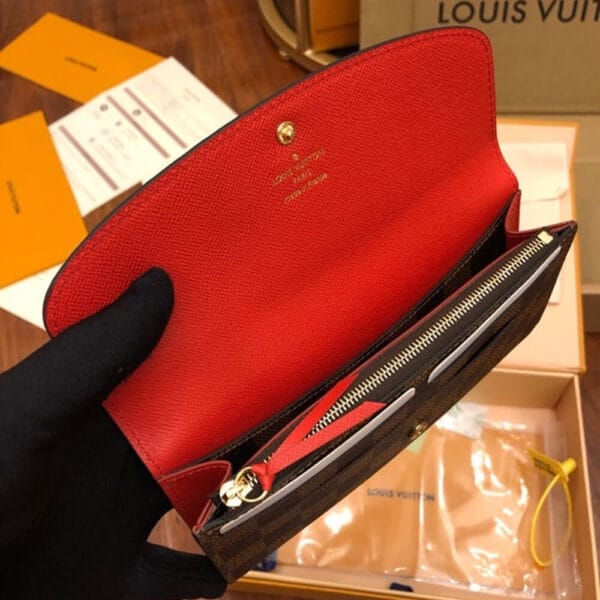 Louis Vuitton Emilie Wallet Beige - Image 7