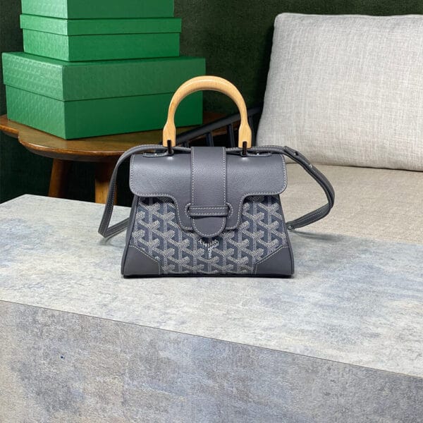 Goyard Saïgon Souple Mini Bag Medium grey - Image 2