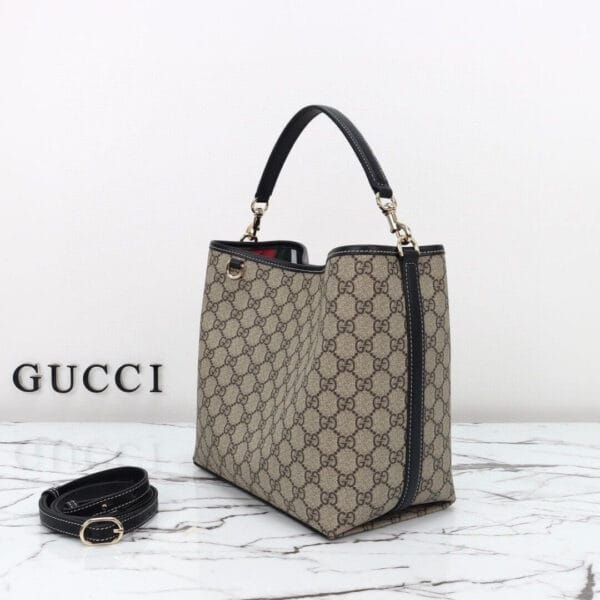 GG Emblem small shoulder bag Beige - Image 3