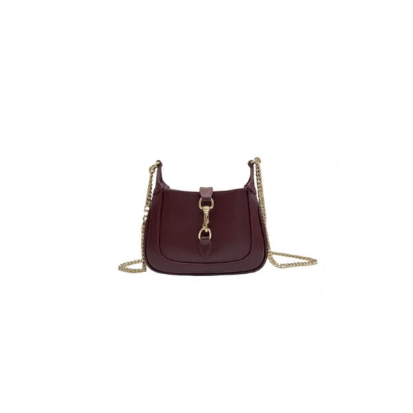 Gucci Jackie Notte Smooth surface Mini Bag Red