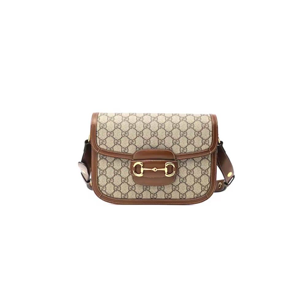 GUCCI HORSEBIT 1955 SHOULDER BAG Beige