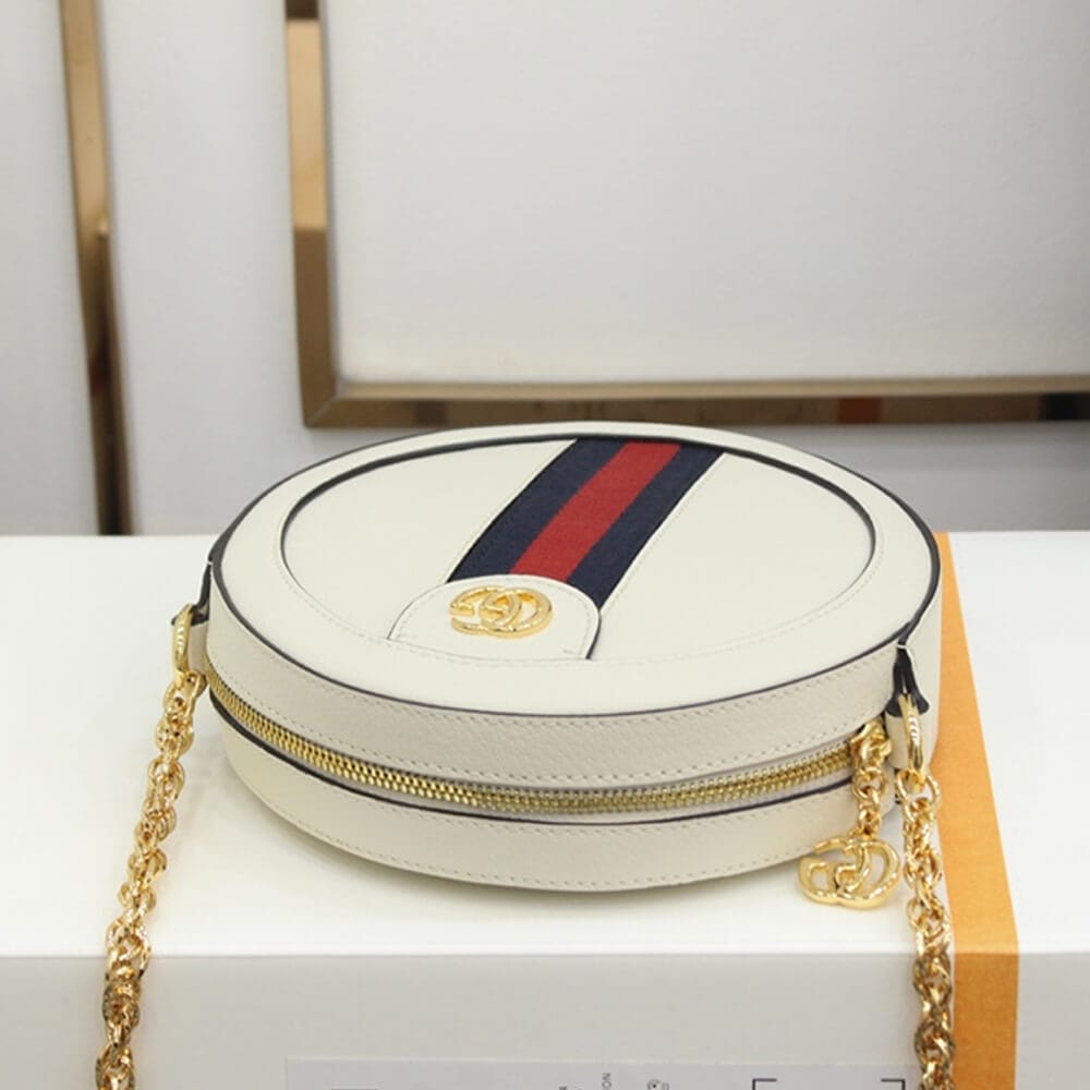 GG Ophidia Mini Backpack Beige - Image 5