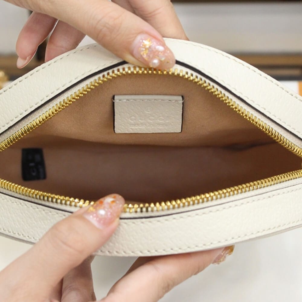 GG Ophidia Mini Backpack Beige - Image 7