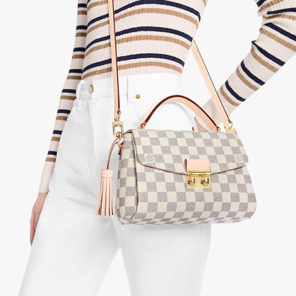 Louis Vuitton CROISETTE Beige - Image 8