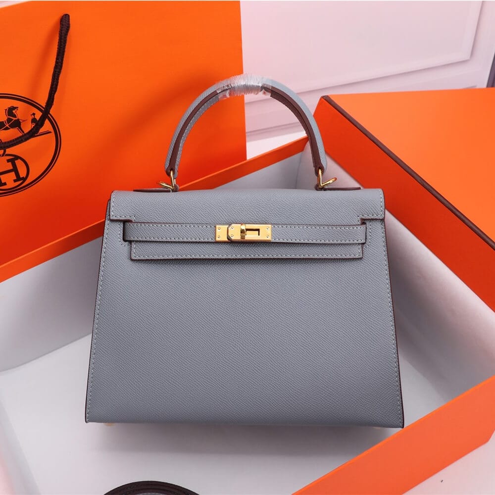 Hermes Kelly 25 Medium grey - Image 2