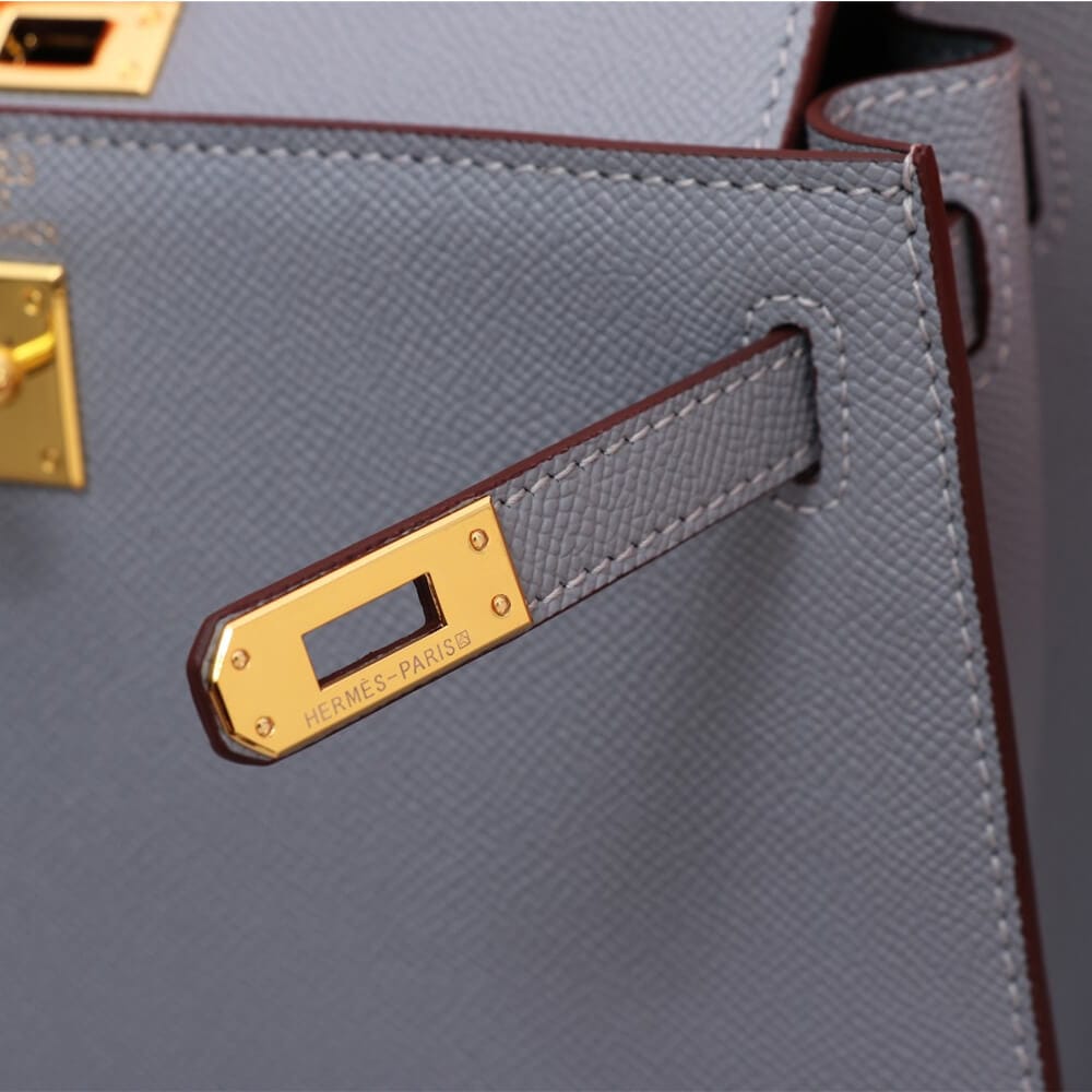 Hermes Kelly 25 Medium grey - Image 6