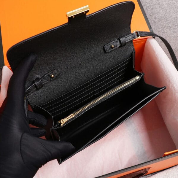 Hermes Constance wallet black - Image 9