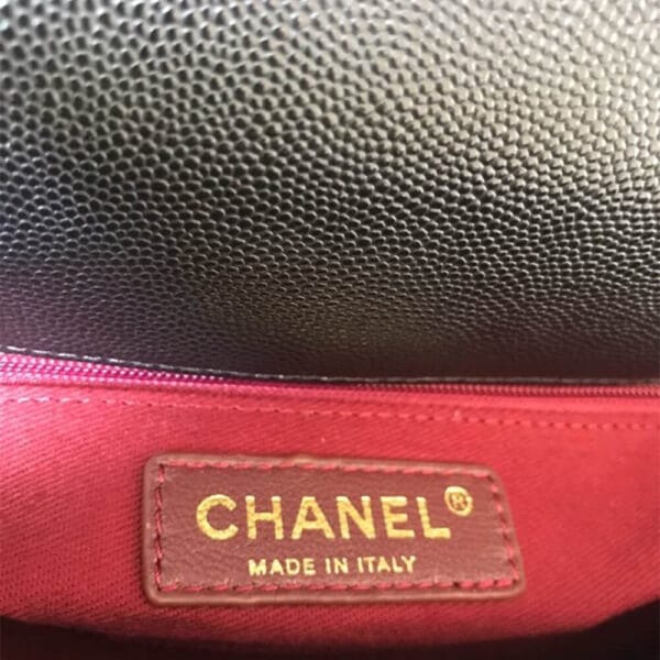 Chanel Coco handle flap shoulder bag PM black - Image 7