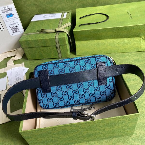 GG Multicolour belt bag black - Image 3