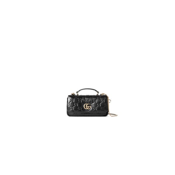 GG Milano mini top handle bag black