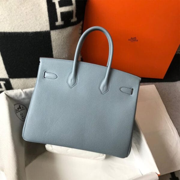Hermes Birkin 35 Lake Blue - Image 4