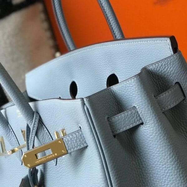 Hermes Birkin 35 Lake Blue - Image 6