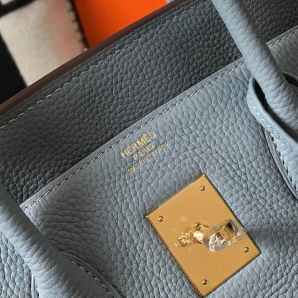 Hermes Birkin 35 Lake Blue - Image 7