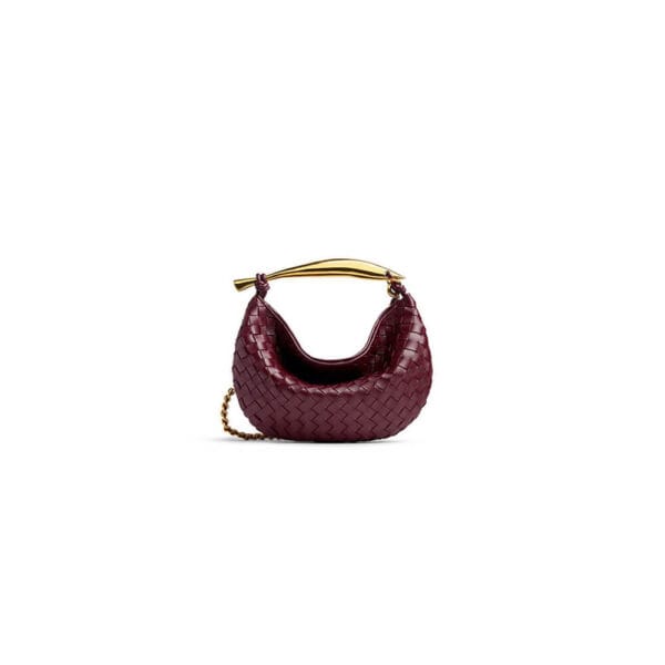 Bottega Veneta Sardine With Chain Red