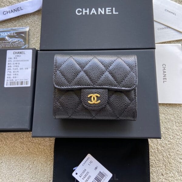 CHANEL Classic Small Flap Wallet black - Image 2