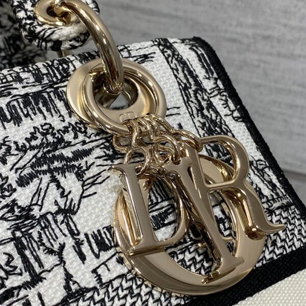 Dior Medium Lady D-Lite Bag Khaki - Image 6