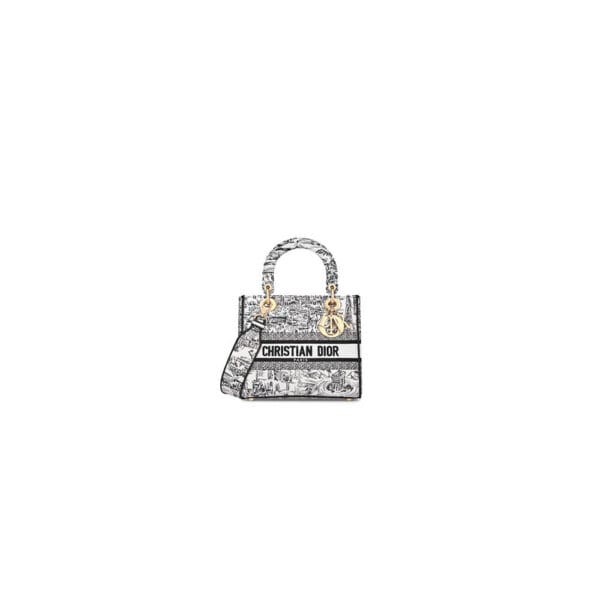 Dior Medium Lady D-Lite Bag Khaki