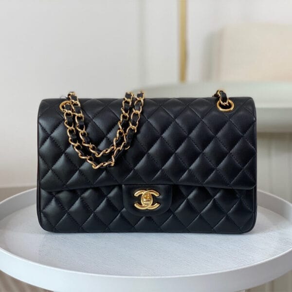 Chanel Classic handbag medium “High-end grade” black - Image 2