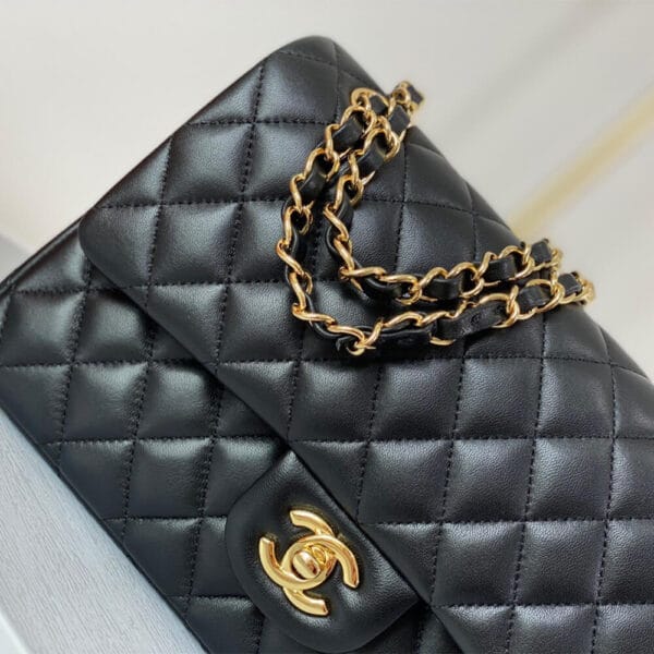 Chanel Classic handbag medium “High-end grade” black - Image 7