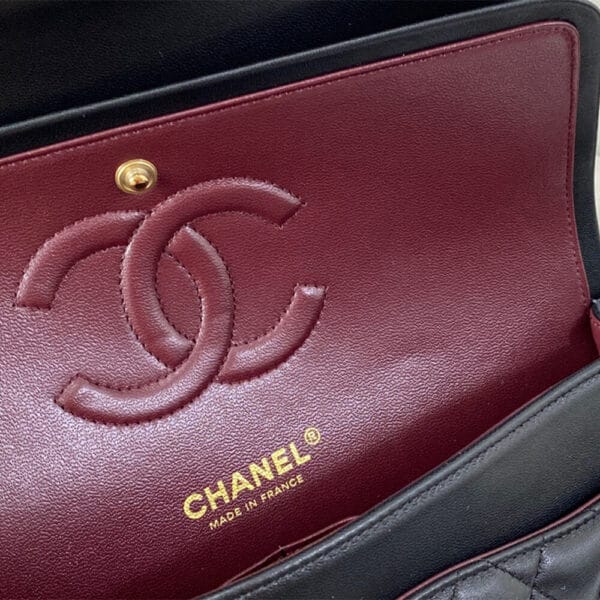 Chanel Classic handbag medium “High-end grade” black - Image 8