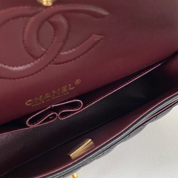 Chanel Classic handbag medium “High-end grade” black - Image 9