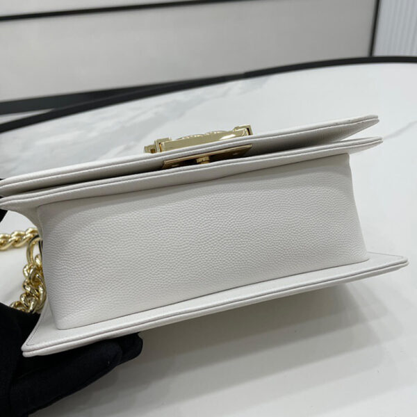 SMALL BOY CHANEL HANDBAG Beige - Image 5