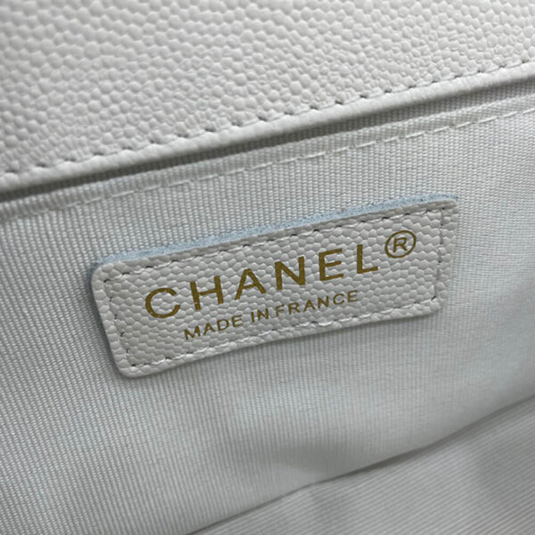 SMALL BOY CHANEL HANDBAG Beige - Image 7
