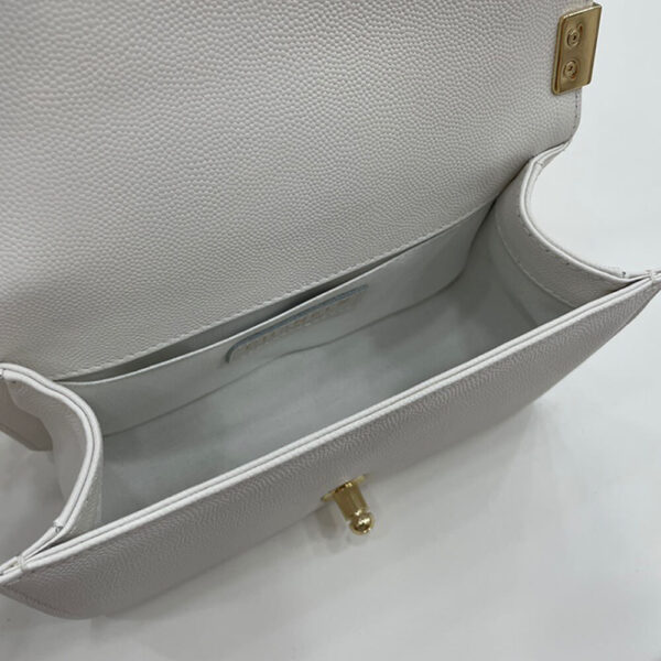 SMALL BOY CHANEL HANDBAG Beige - Image 8