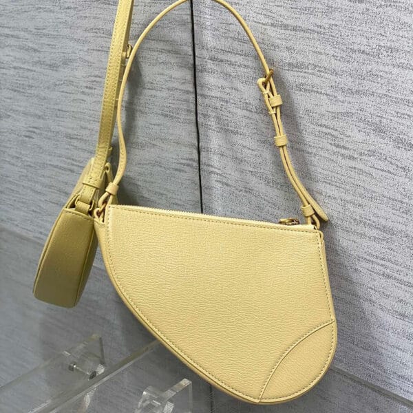 Dior Saddle Rodeo Pouch Lake Blue - Image 4